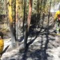 Se registró un incendio forestal en Nayón- Quito