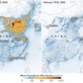 La contaminación de China se ha reducido a causa del coronavirus